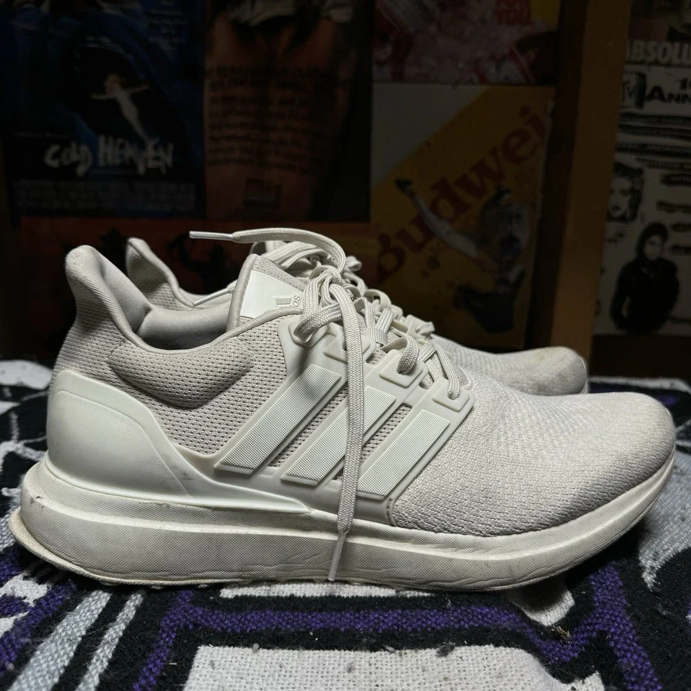 Size 12- Adidas Men's‎ UBounce DNA Shoes - Alumina / Off White / Alumina